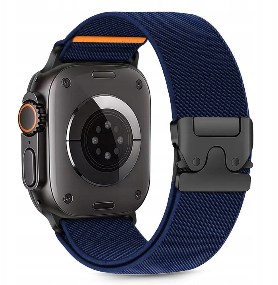 TECH-PROTECT NYLON CLASP APPLE WATCH 6 / 7 / 8 / 9 / 10 / SE / ULTRA 1 / 2 (44 / 45 / 46 / 49 MM) NAVY