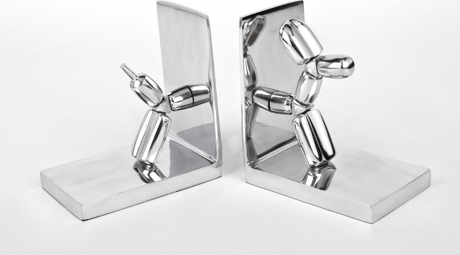 Witek Home 2x Podpórki do książek PIES