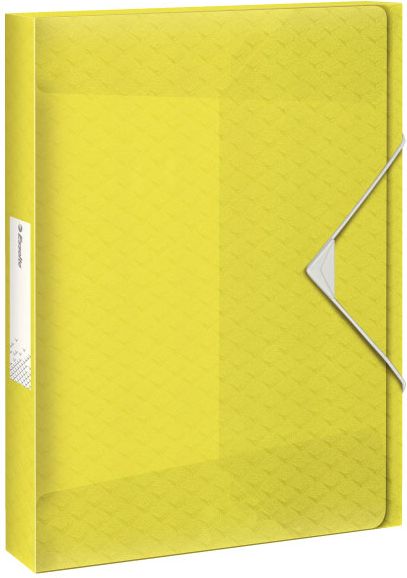 Esselte TECZKA Z GUMKĄ 40 MM COLOUR`ICE ŻÓŁTA