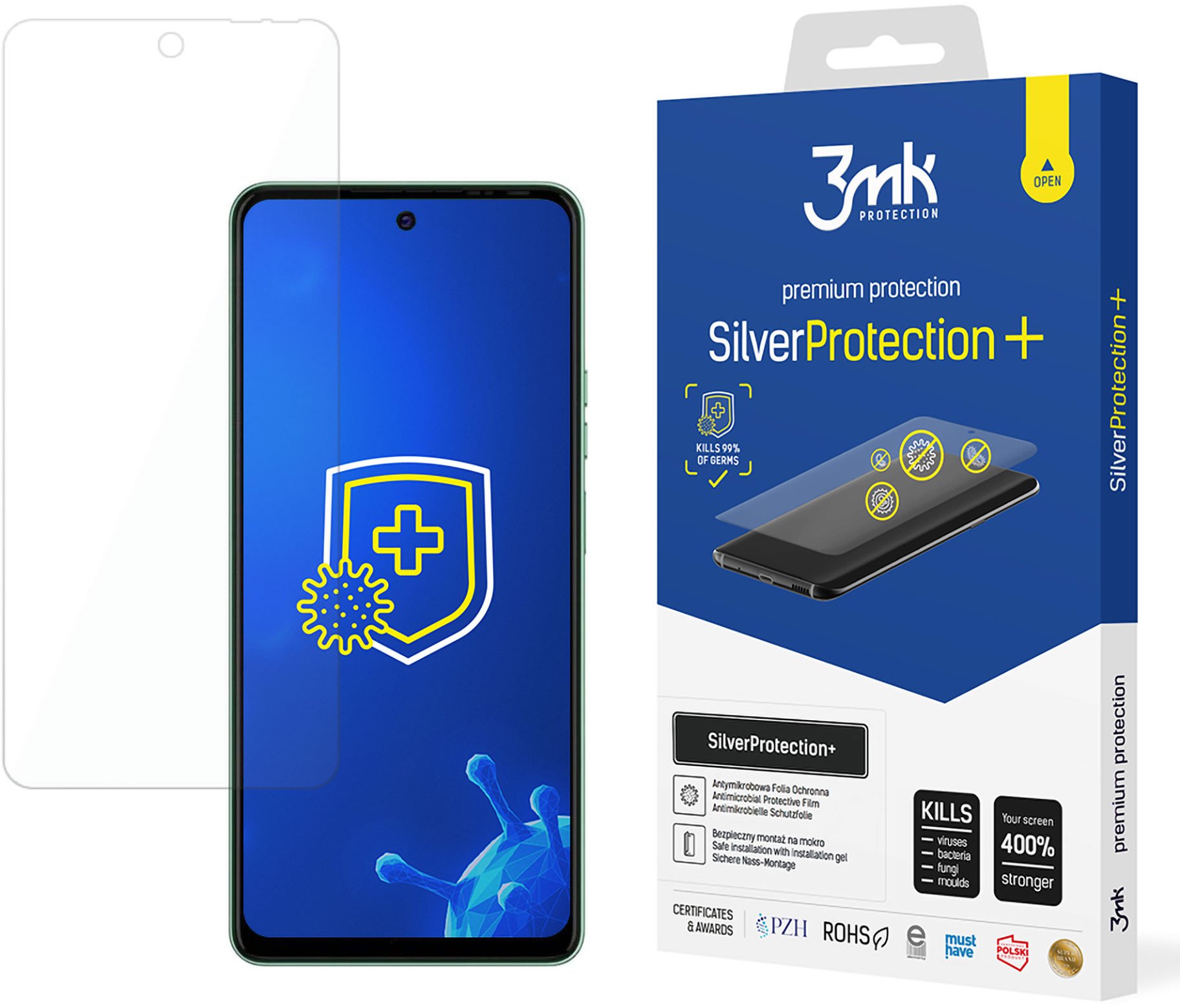 TECNO POVA 6 NEO - 3MK SILVERPROTECTION+