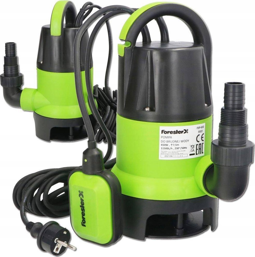 Forester FORESTER Pompa do brudnej wody 650W