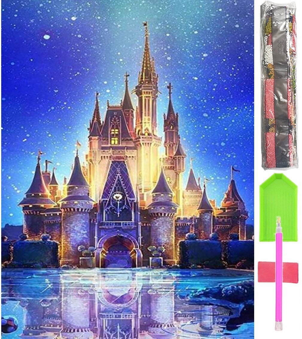 HAFT DIAMENTOWY DUŻY 5D Zestaw Obraz MOZAIKA D41