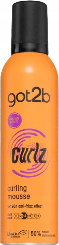 GOT2B_Gurlz pianka do włosów podkreślająca loki 250ml