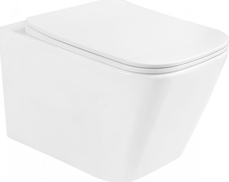 Miska WC Mexen Mexen Teo miska wc Rimless z deską wolnoopadającą slim, duroplast, biała - 30850600
