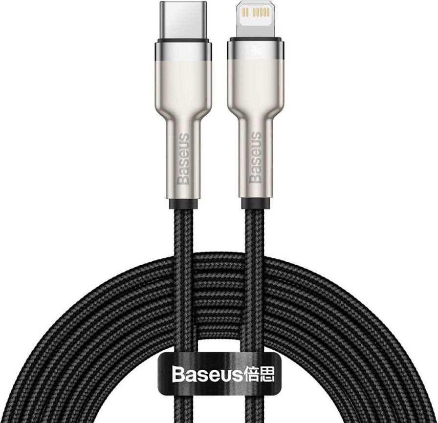 Kabel USB Baseus USB-C - Lightning 1 m Czarny (CATLJK-A01)