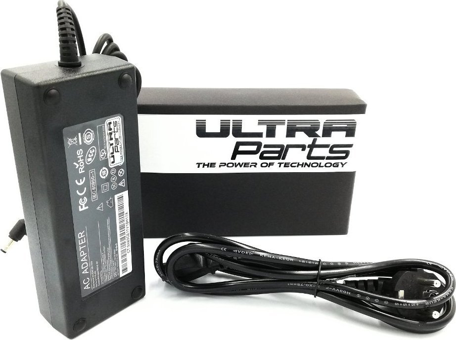 Zasilacz do laptopa Ultra Parts ŁADOWARKA ZASILACZ do LENOVO 120W 19.5V 6.15A WTYK 5.5mm-2.5mm ULTRA PARTS