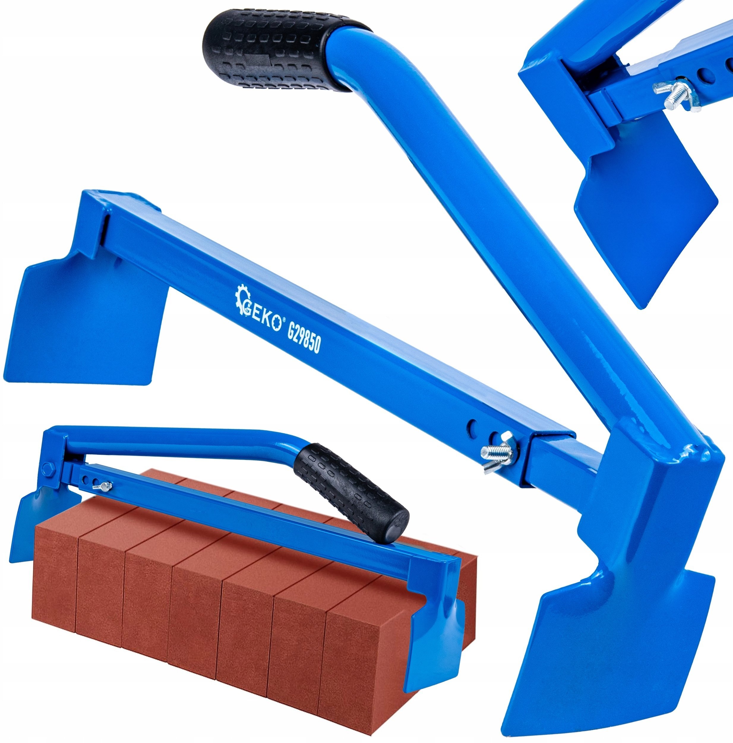 Zaciskowy chwytak - uchwyt do przenoszenia cegieł i płyt 40-67cm (12)