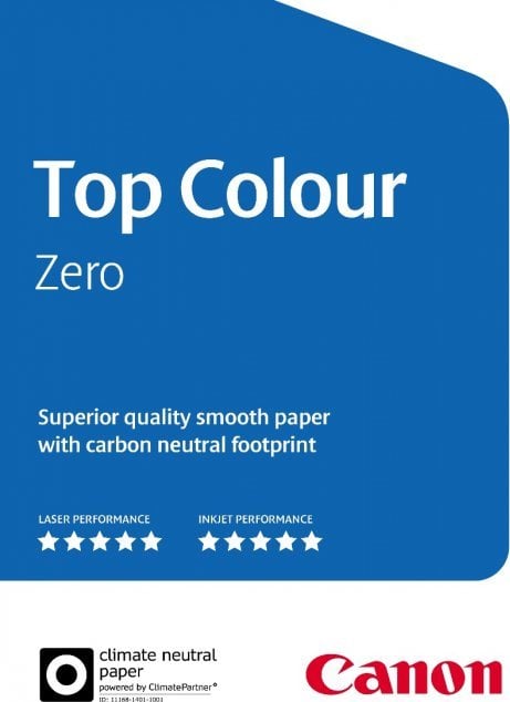 Canon Top Colour Zero FSC, Laser/Inkjet printing, A3 (297x420 mm), 250 sheets, 160 g/m², White, 166 µm