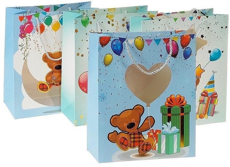 Torebka prezentowa 40x30x12cm MIX