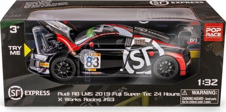 Daffi Model RMZ Hobby 1:32 AudiR8 2015 SFExp H-109 81093