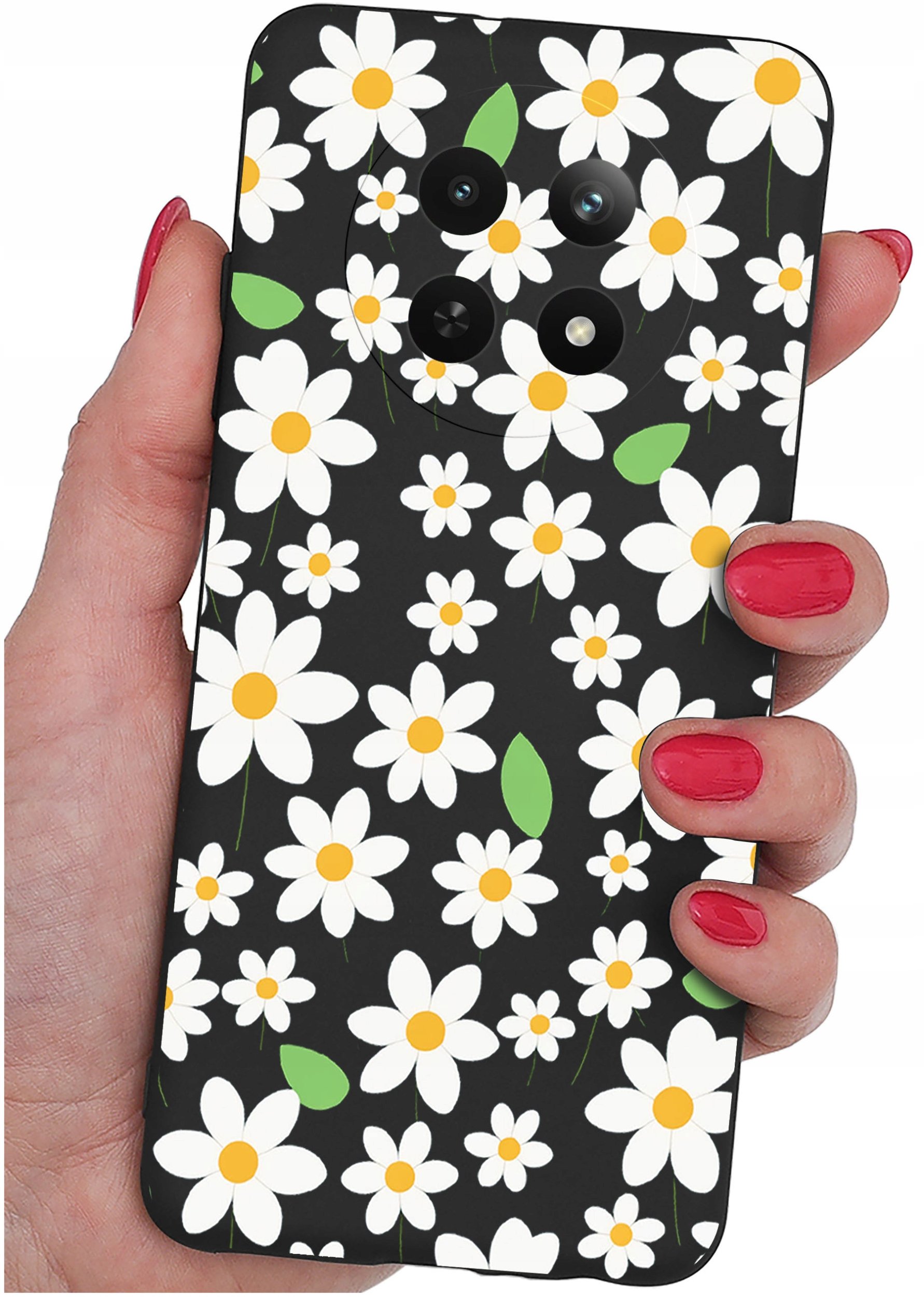 Etui do Realme 12 5G | 12x 5G WZORY |SILIKONOWE MATT CASE + SZKŁO 9H