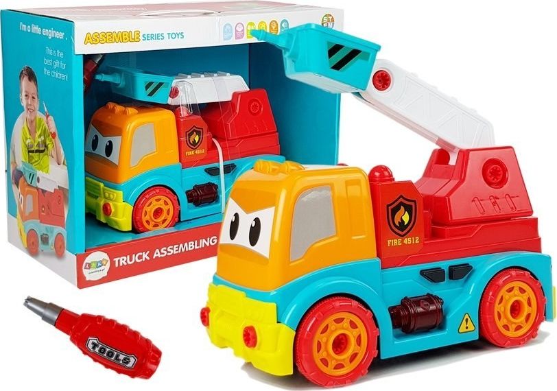 Lean Sport Auto Wóz strażacki Straż Pożarna do Rozkręcania