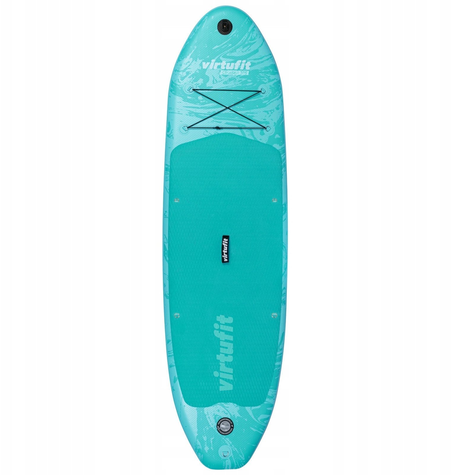 VIRTUFIT DESKA SUP CRUISER 305 Z SIEDZISKIEM I AKCESORIAMI TURKUSOWY