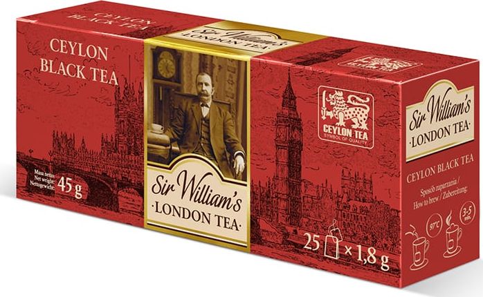 Sir Williams Herbata Sir William's LONDON CEYLON BLACK 25
