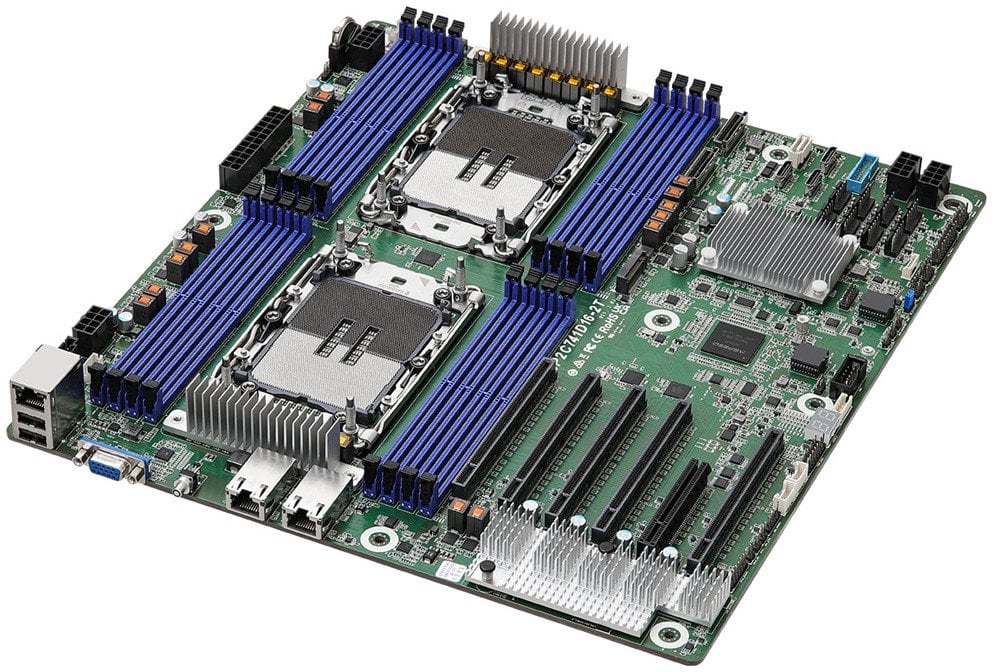 ASRock Mainboard SP2C741D16-2T EEB Dual Sockel 4677