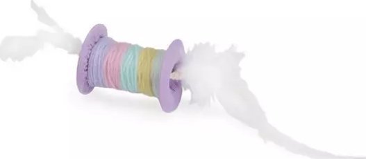 Camon Camon Cat Toy Szpulka z piórkami