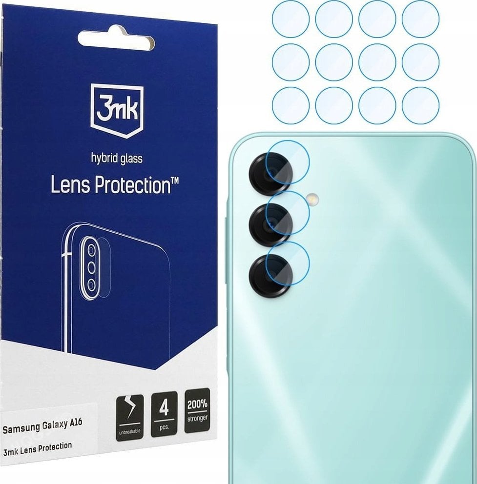 3MK Samsung Galaxy A16 - 3mk Lens Protection