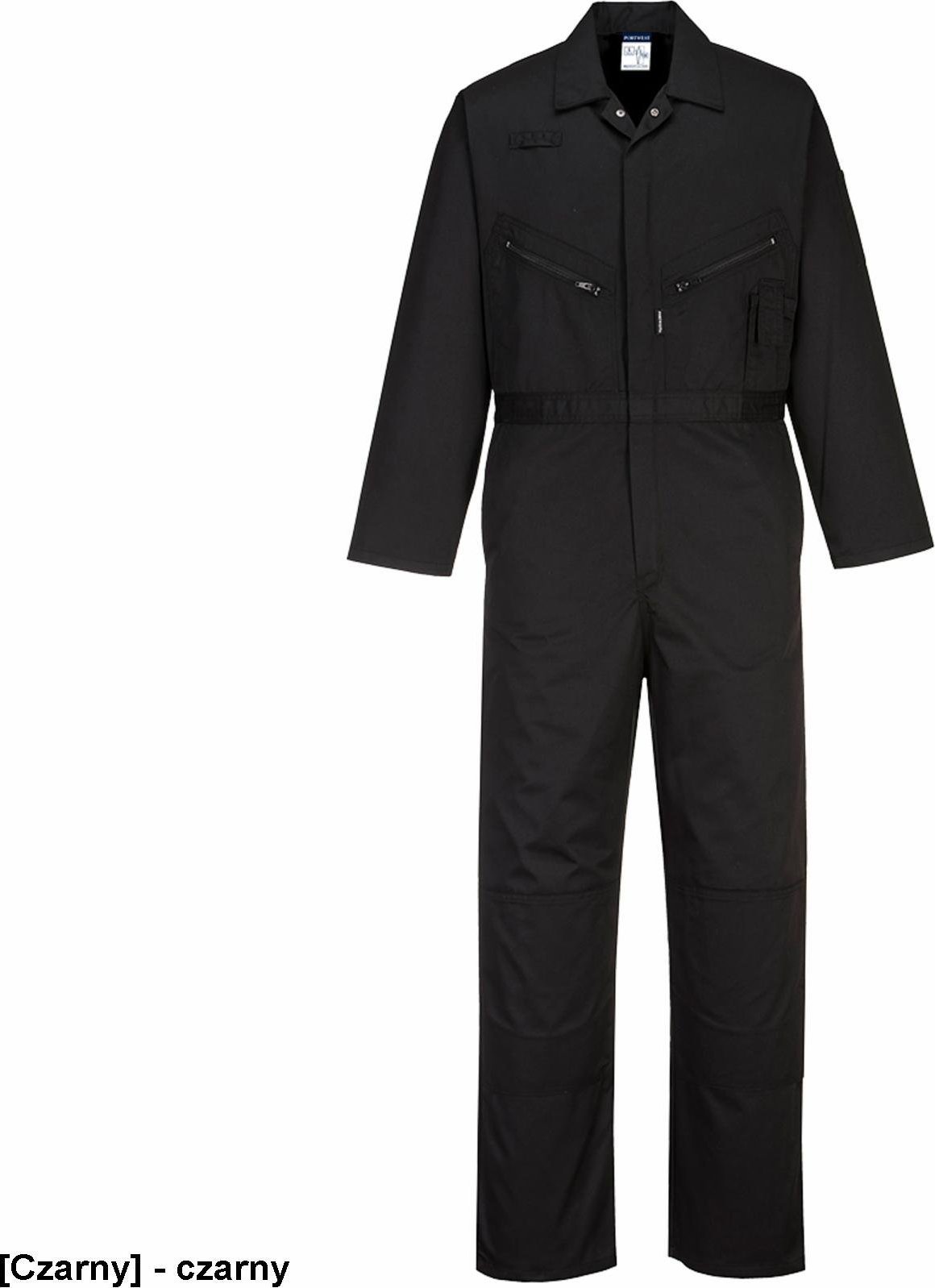 Portwest C815 - Kombinezon z nakolannikami - czarny 3XL