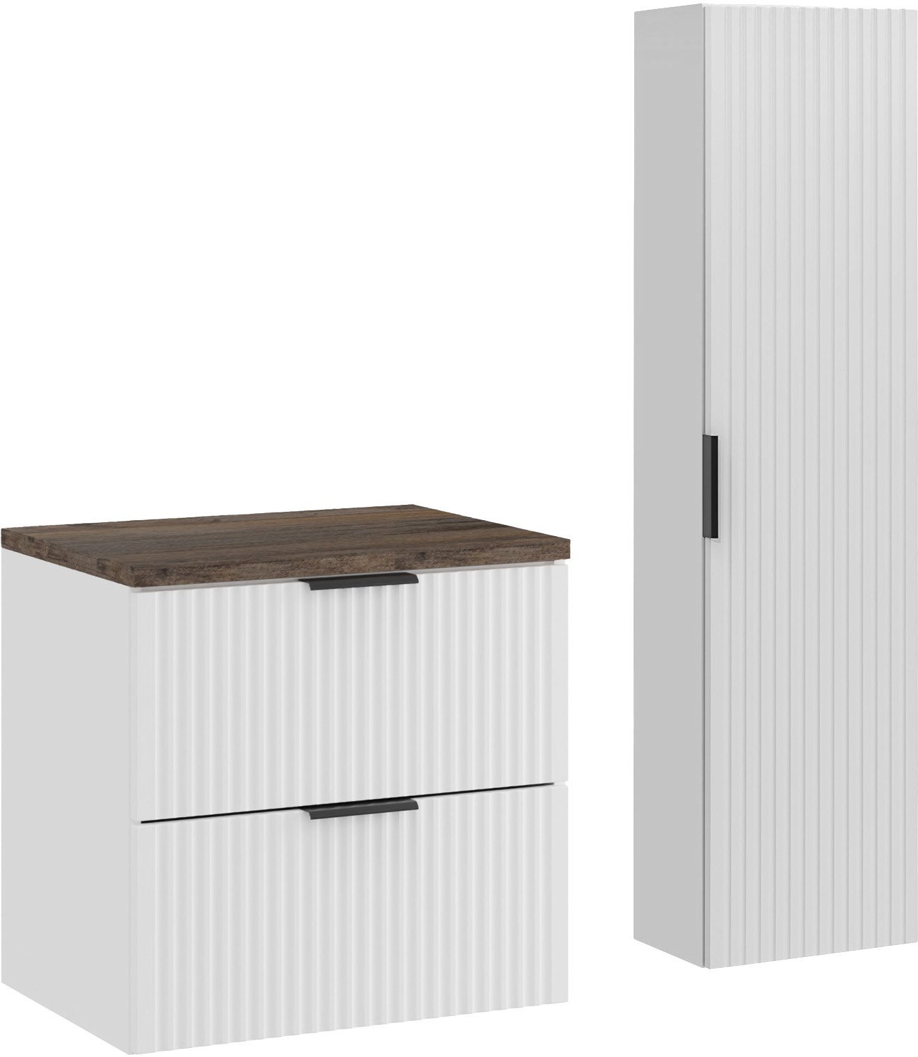 Zestaw meblowy 60cm z blatem i Szafką wysoką