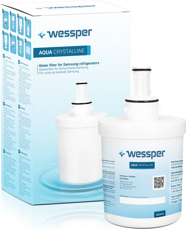 Wessper Wessper Aqua Crystalline – filtr wkład wody do lodówki SAMSUNG