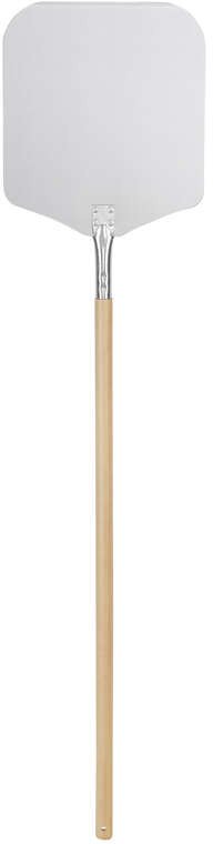 Łopata do pizzy z drewnianym uchwytem, kwadratowa, 310x355x1320 mm | TECHNICA, Pizza Line