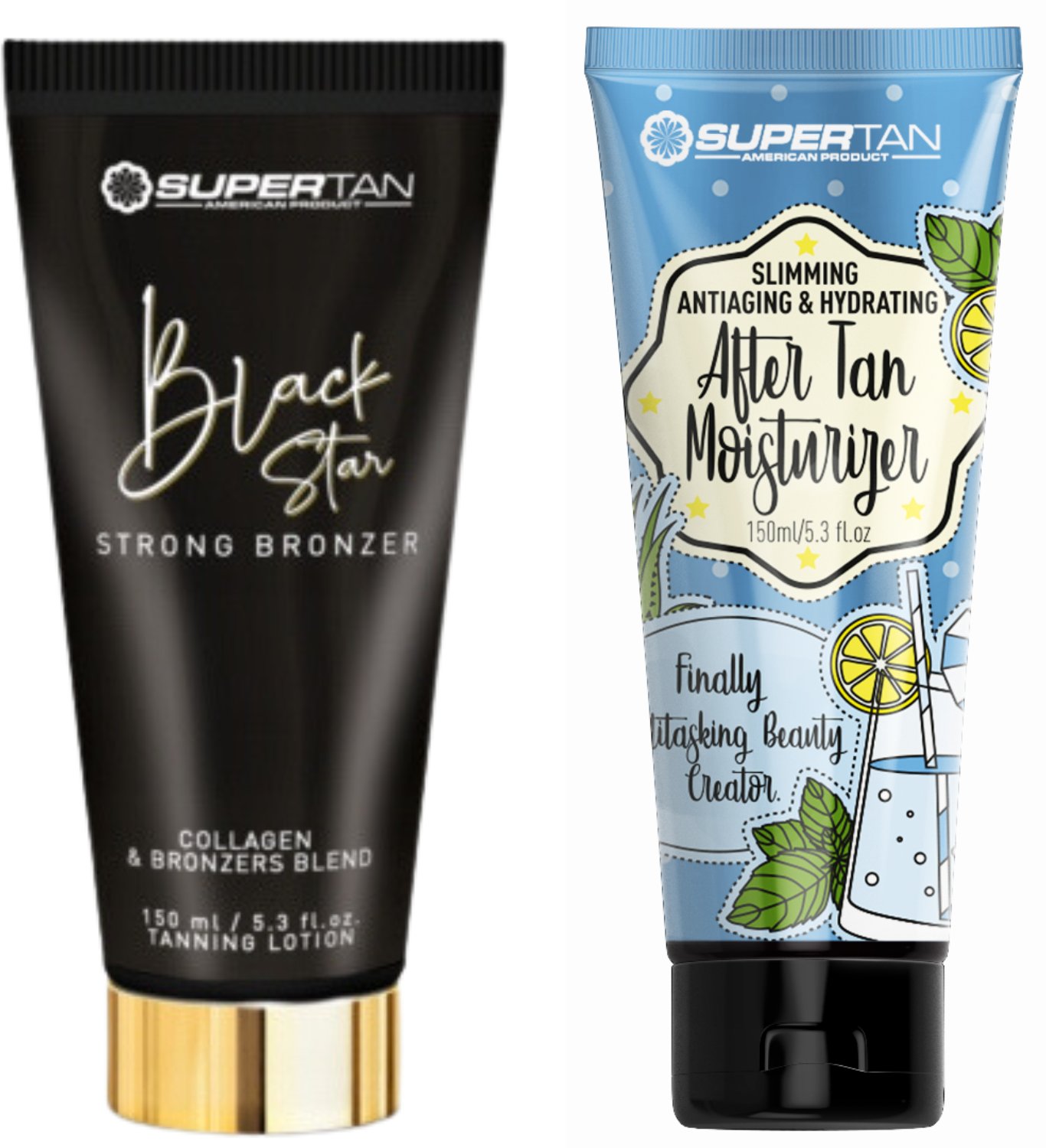 Supertan Black Star + After Tan Po Opalaniu Gratis