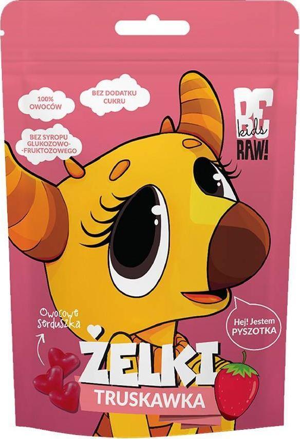 Purella Food Żelki bez dodatku cukru Truskawka i Jabłko 35 g