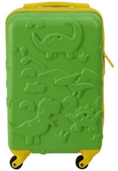 WALIZKA PODRÓŻNA KABINOWA 18 CALI PROWORLD KID - ZIELONY (DINO)