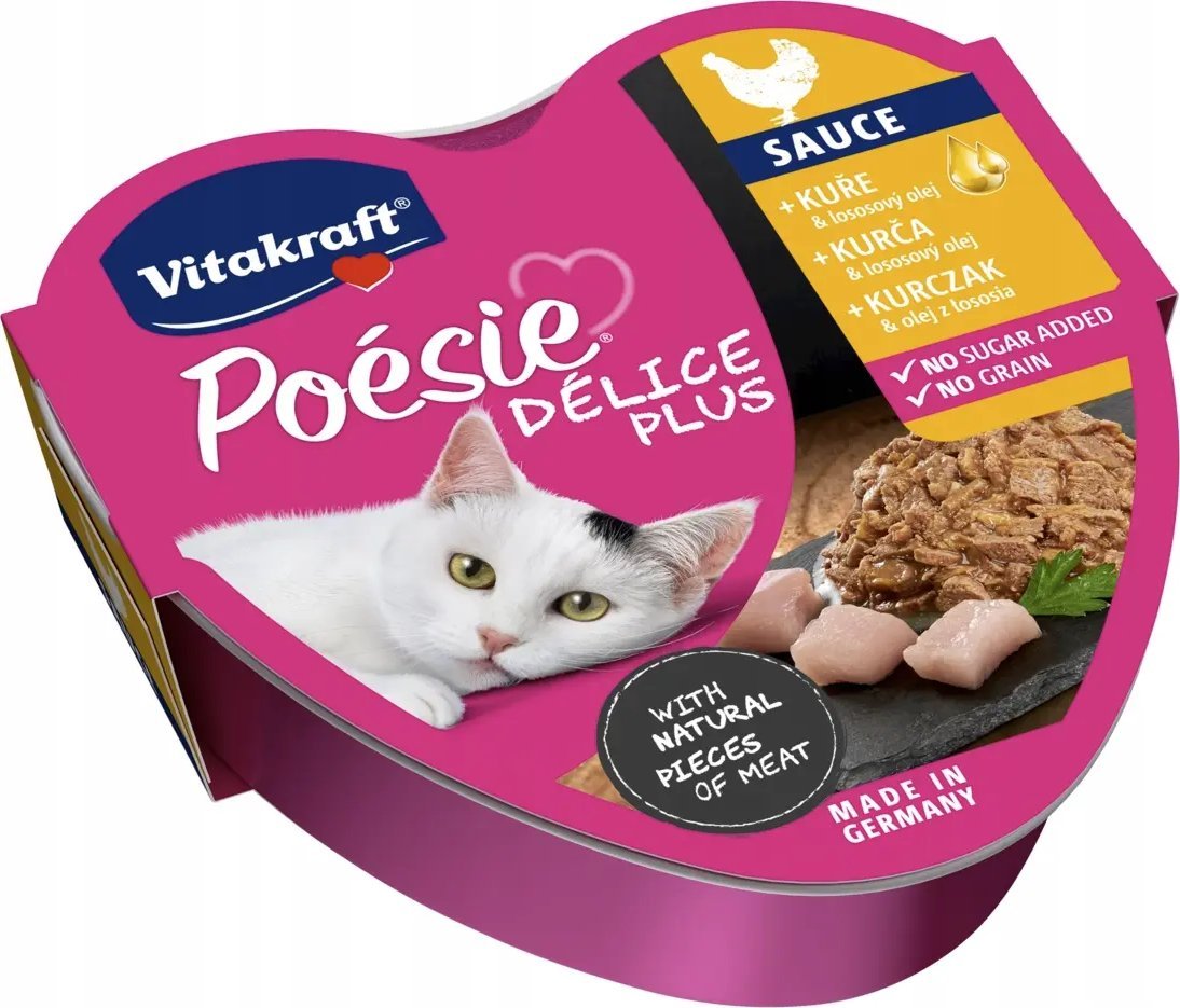 Vitakraft Poesie Delice Plus kurczak 85g