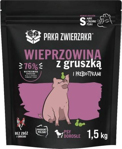 Paka Zwierzaka Paka Zwierzaka Seventh Heaven Wieprzowina z gruszką S 1,5kg