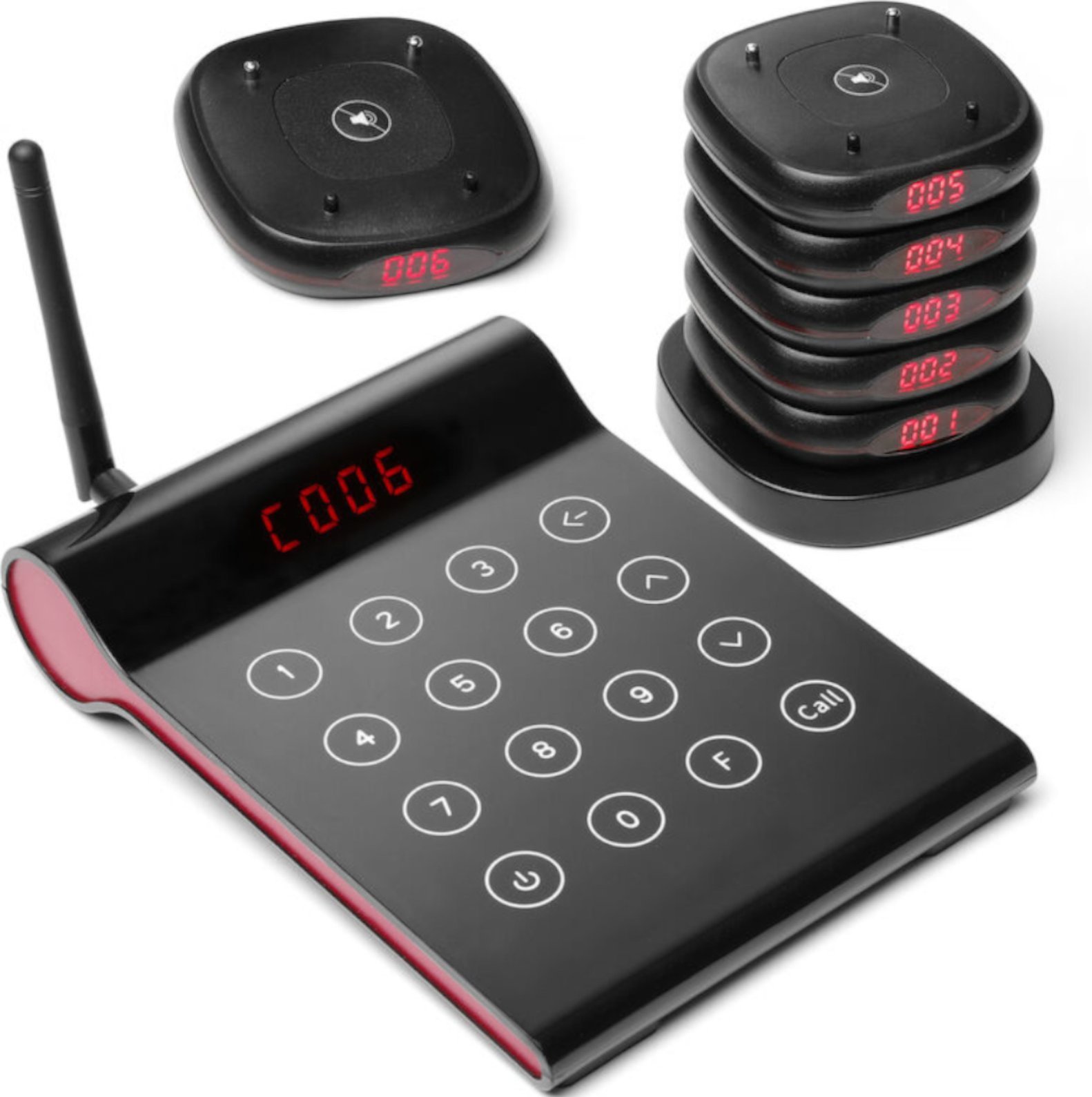 Hendi Restauracyjny system przywoławczy bezprzewodowy z 10 pagerami - Hendi 201633 Restauracyjny system przywoławczy bezprzewodowy z 10 pagerami - Hen