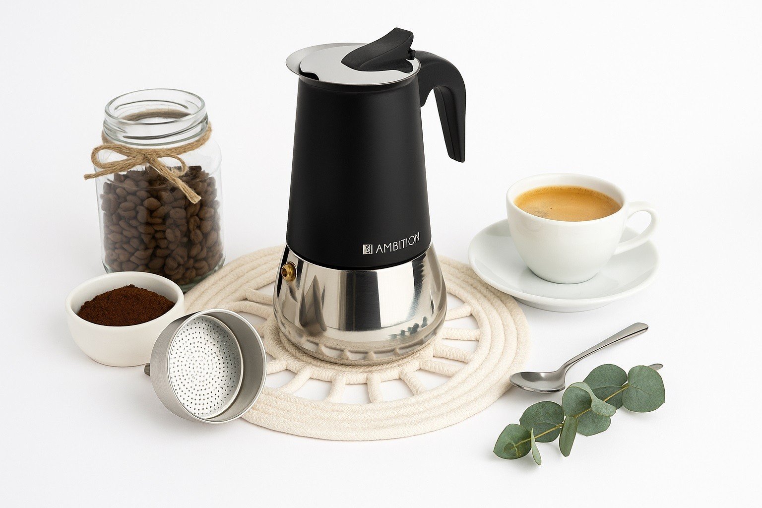 Kawiarka stalowa 450 ml Spark Ambition