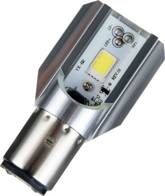 Tech-Led Żarówka motocyklowa led care BA20D Hi/Lo dwa włukna 9/12W 1080lm Żarówka motocyklowa led care BA20D Hi/Lo dwa włukna 9/12W 1080lm