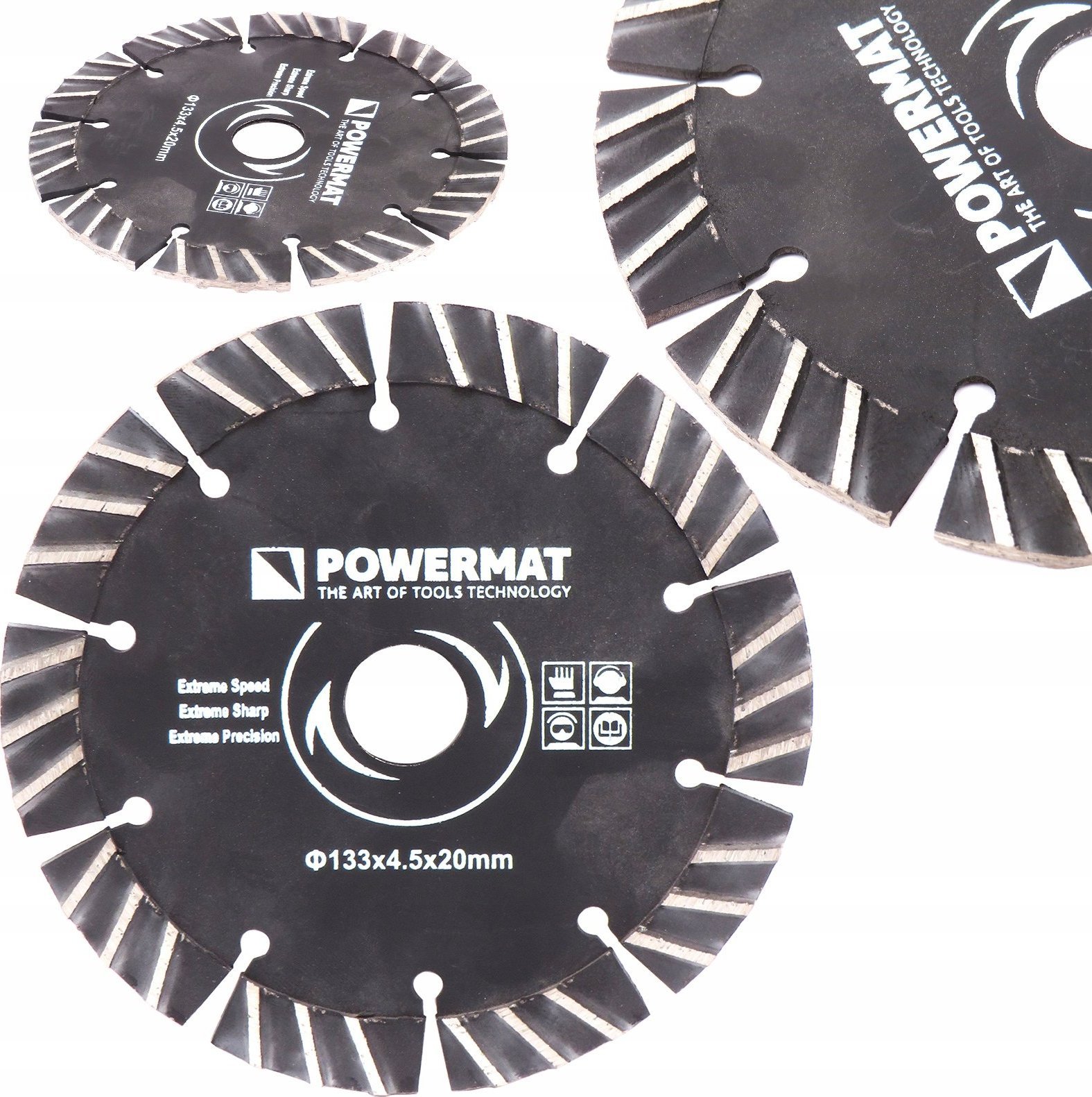Powermat Tarcza DIAMENTOWA Do Bruzdownicy PM-TDB-133x4.5x20