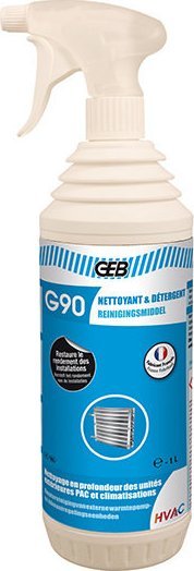 Geb Płyn do czyszczenia wymienników wszystkich elementów zewnętrznych to mocny detergent rozpuszczający naprawdę grube warstwy brudu i tłuszczu G90