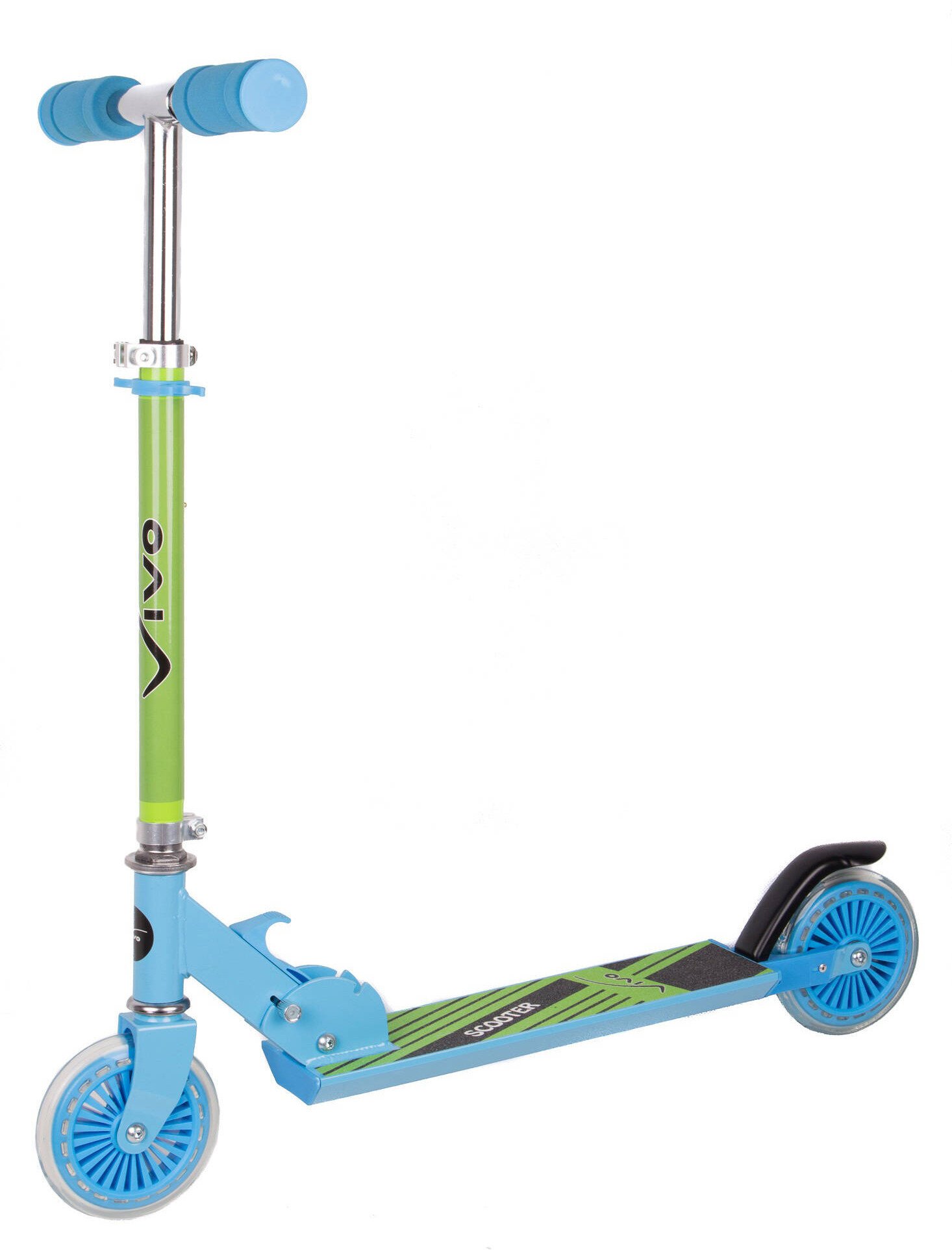 Hulajnoga Vivo SG-120 120mm green-blue Uniwersalny