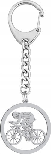 Radziszewska Jewellery Srebrny Brelok Kolarstwo GRAWER GRATIS