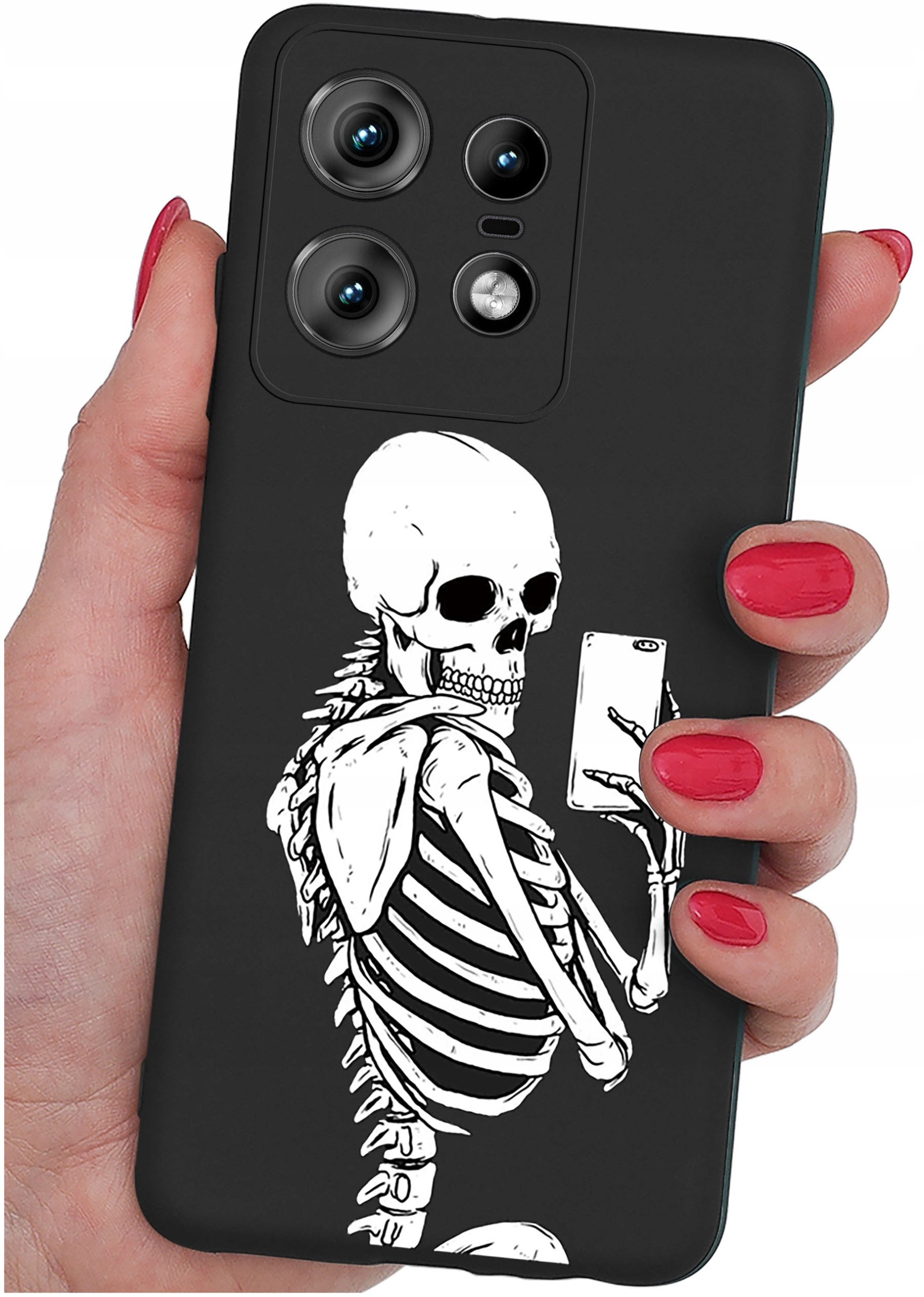 Etui do Motorola Moto EDGE 50 Pro WZORY |SILIKONOWE MATT CASE