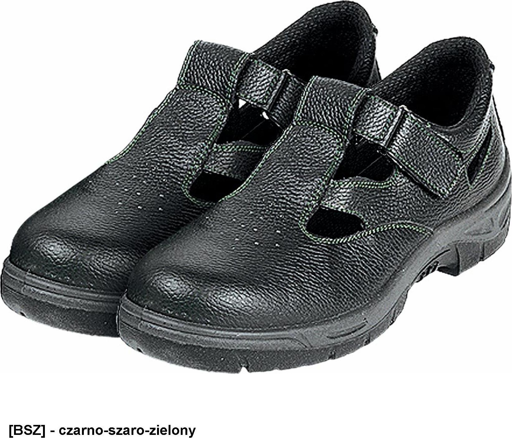 R.E.I.S. BRA (BRANDREIS) SB - skórzane sandały ochronne, stalowy podnosek 41