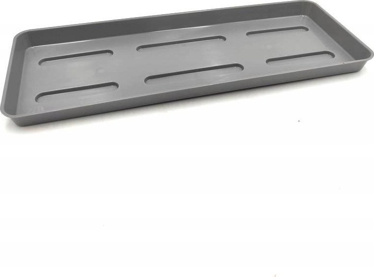 Verdenia PODSTAWKA PROST. RATTAN 40cm 21910 SZARY