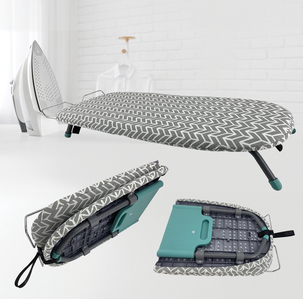 Deska do prasowania na stół składana turystyczna podróżna 81x31 cm