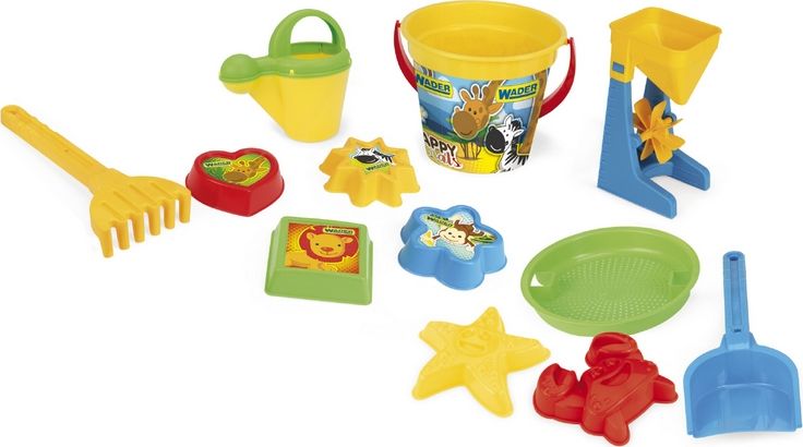 Wader KOMPLET DO PIASKU Z IML 12 ELEMENTÓW 75033