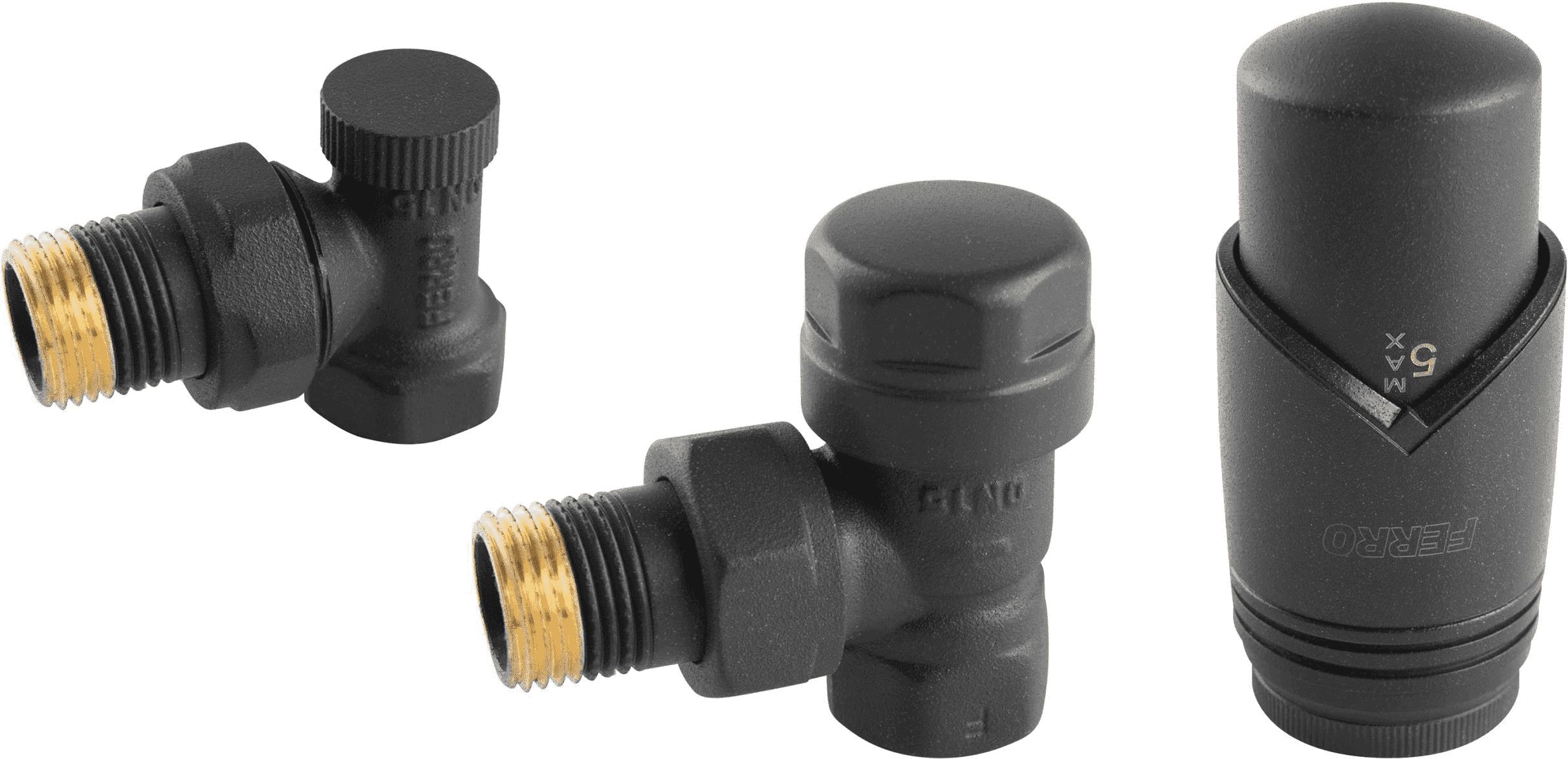 Dekoracyjny zestaw termostatyczny kątowy