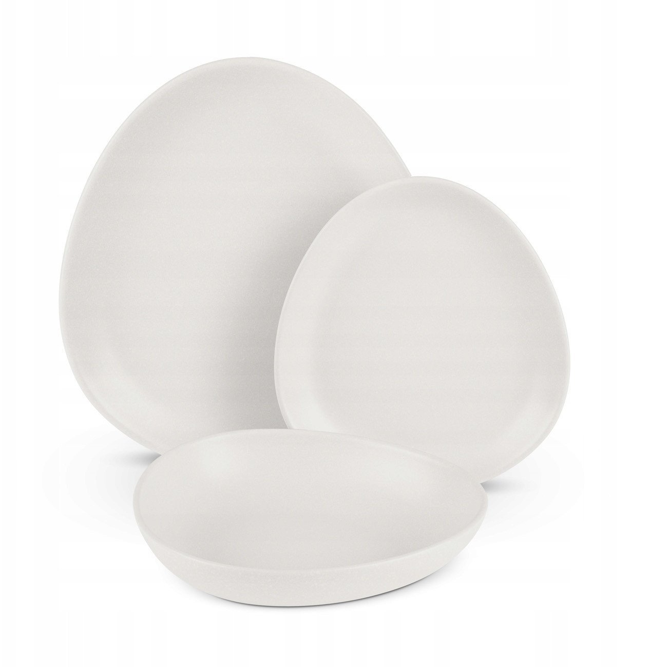 ZASTAWA STOŁOWA SERWIS KOMPLET TALERZY NACZYŃ 18 ELE DLA 6 OSÓB BERLINGER HAUS SAHARA BH-10020