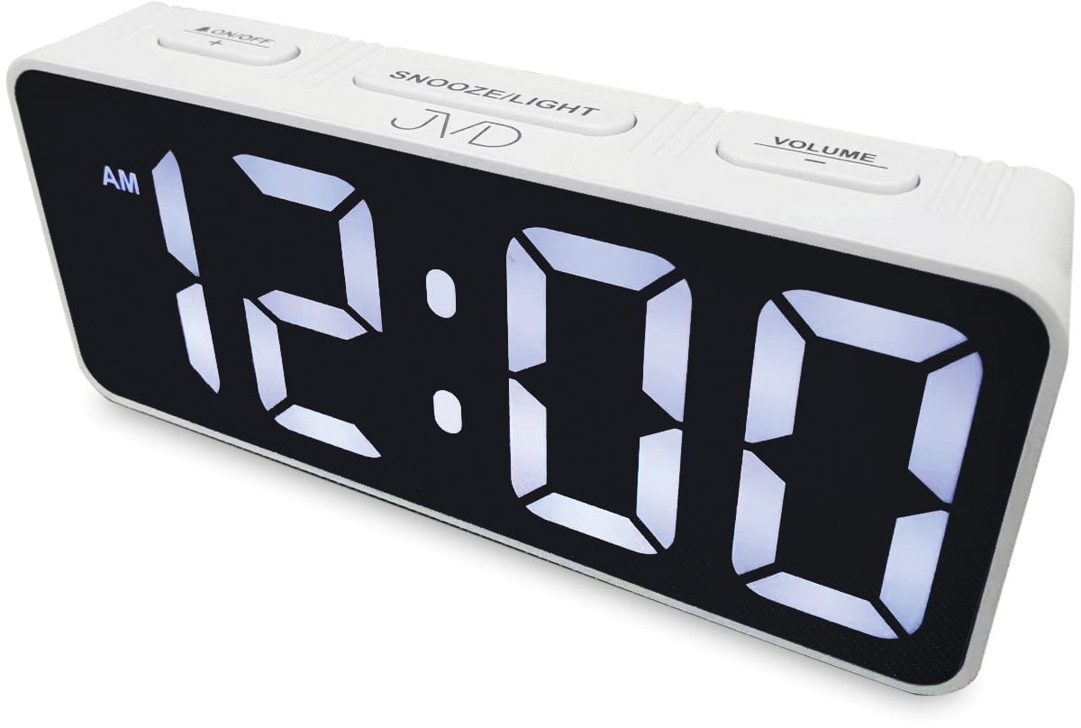Zegar budzik LED JVD SB524.3 regulacja głośności .