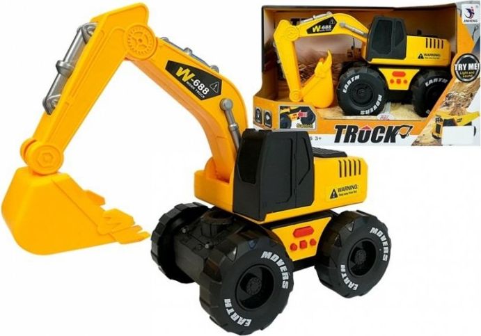 Lean Sport Koparka z Napędem Frykcyjnym Dźwięki i Światła