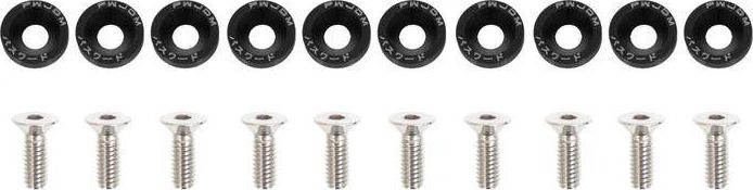 MTuning_F Śrubki uniwersalne 6mm JDM Black