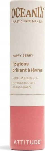 Attitude Attitude Oceanly, Błyszczyk do ust, Happy Berry, 3,4 g