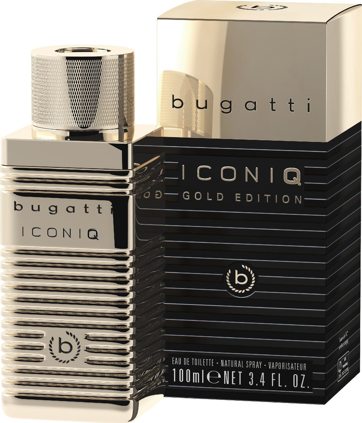 BUGATTI Iconiq Gold Woda toaletowa dla mężczyzn 100 ml