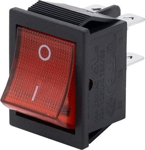 Volteo WYŁĄCZNIK DWUBIEGUNOWY PODŚWIETLANY